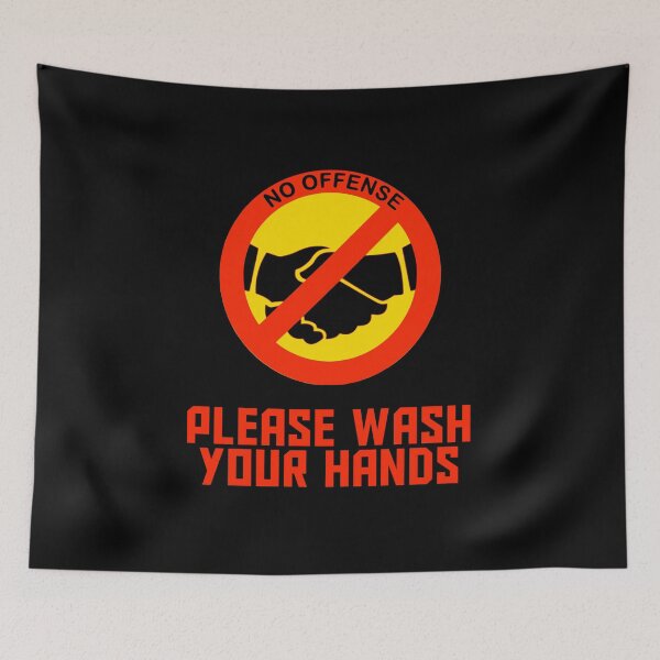 Item preview, No Offense, Please Wash Your Hands designed and sold by Parahelio.