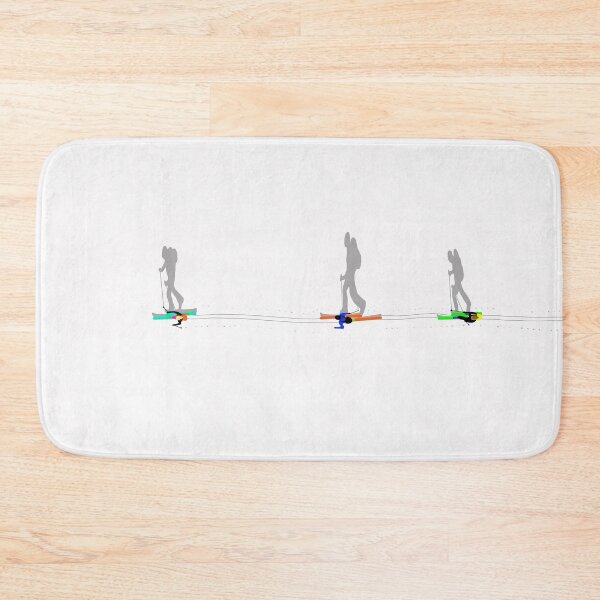 Item preview, Cross Country Skiing | Aerial Illustration  designed and sold by The-Drone-Man.