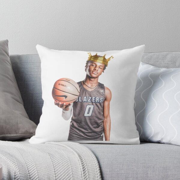 king bronny Throw Pillow