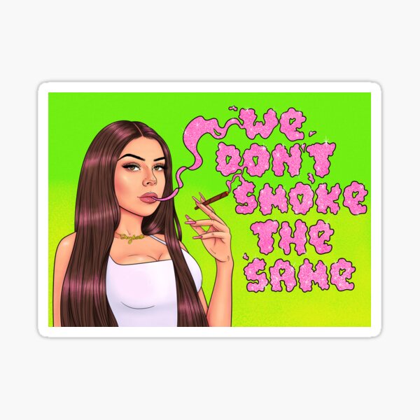 Item preview, WE DONT SMOKE THE SAME designed and sold by Joylovette.