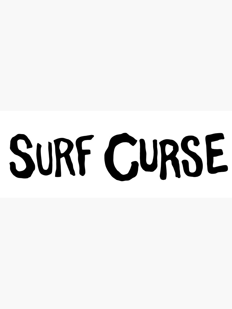 "surf curse" Poster for Sale by jacobschoene Redbubble