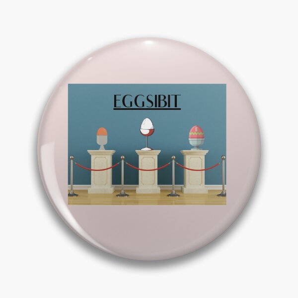 Item preview, This Way To The Eggsibit! designed and sold by Mamalia.