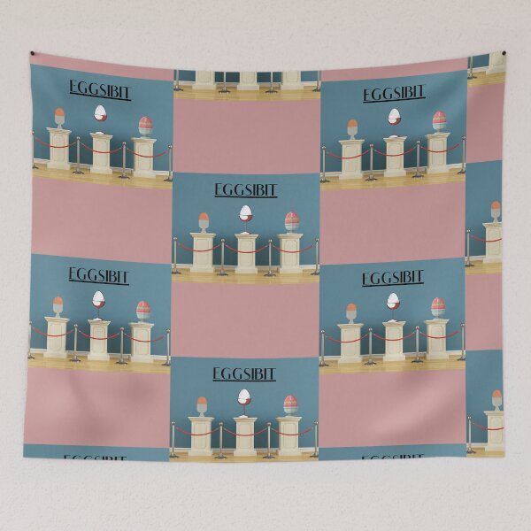 Item preview, This Way To The Eggsibit! designed and sold by Mamalia.