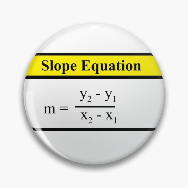 Item preview, Slope Equation: The AlgebraMatrix at Redbubble designed and sold by Mark Stansberry.