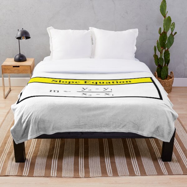 Item preview, Slope Equation: The AlgebraMatrix at Redbubble designed and sold by Mark Stansberry.