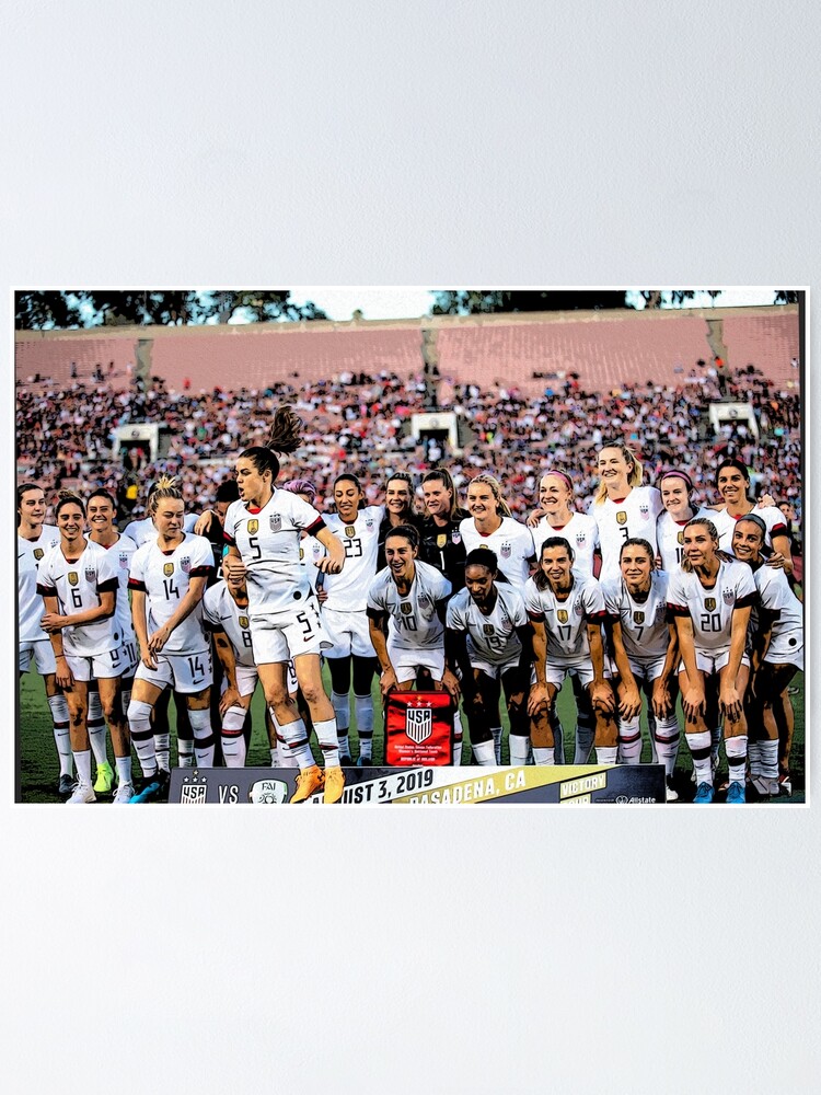 "USWNT" Poster for Sale by hamiphotos Redbubble