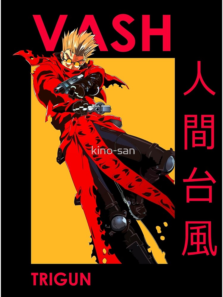 Vash the Stampede / Trigun / Old anime by nekigreenart on DeviantArt