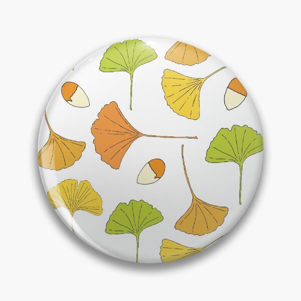 Item preview, Ginkgo Tree Pattern designed and sold by devaney-ashley.