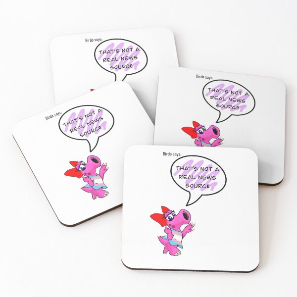 Item preview, Birdo dice: Esa no es una fuente de noticias real designed and sold by devilslore.