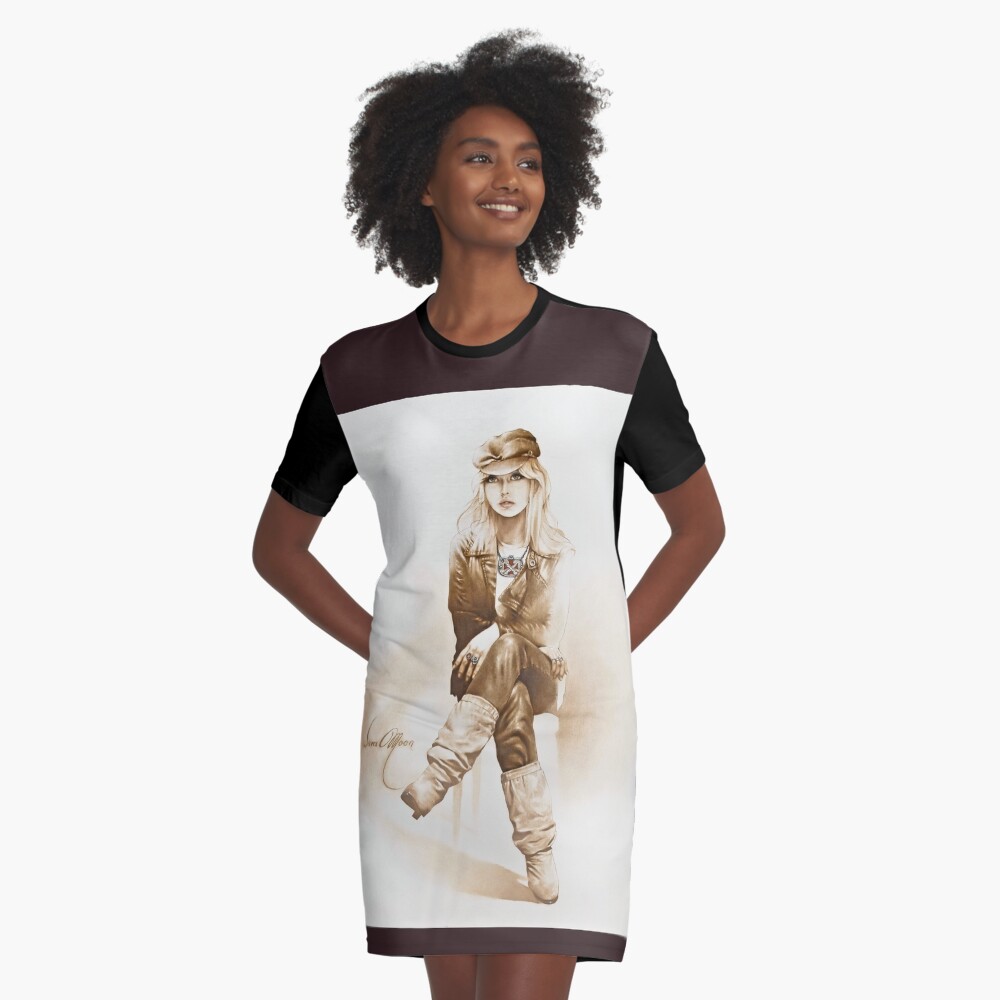 Item preview, Graphic T-Shirt Dress designed and sold by sara-moon.