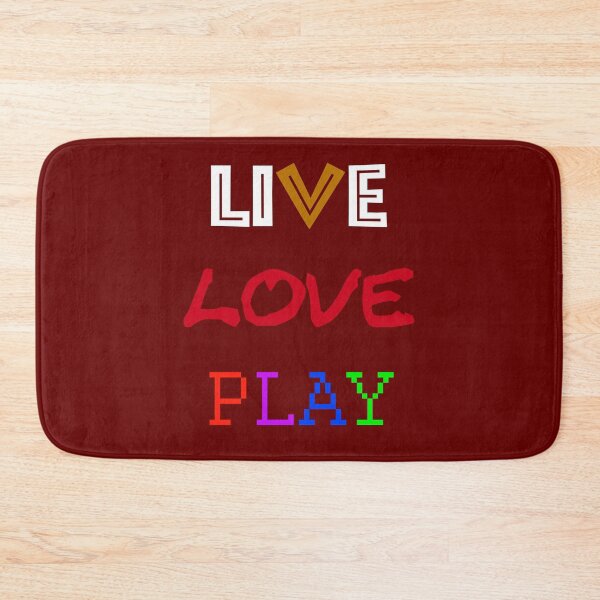 Item preview, LIVE LOVE PLAY DESIGN - MINIMALIST designed and sold by JMPrint.