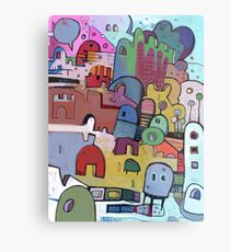 open to evoke Metal Print