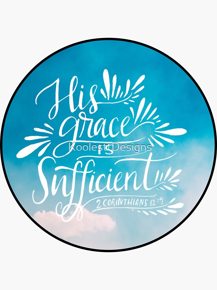 "Bible Verse Circle" Sticker for Sale by GodsHome Redbubble
