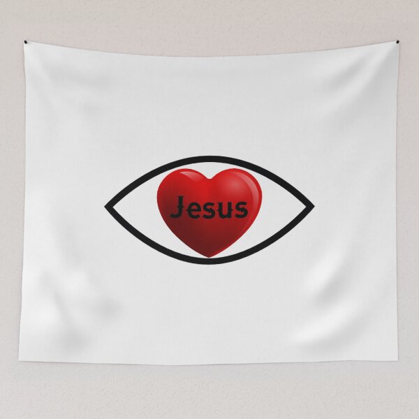 Item preview,    I love Jesus symbol designed and sold by Pennylanemerch.