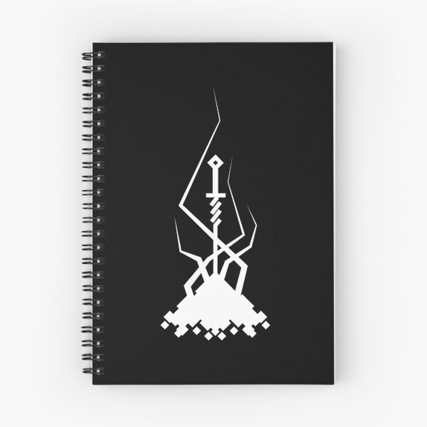 Item preview, Pixelated Sword in Fire designed and sold by Spectralidax.