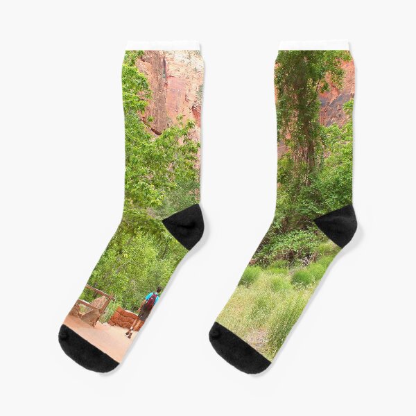 Travel Map Bryce Canyon National Park Utah Socks Mens Womens Casual Socks Custom Creative Crew Socks