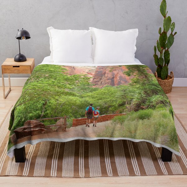 Item preview, Walkers in Zion National Park, Utah designed and sold by FranWest.