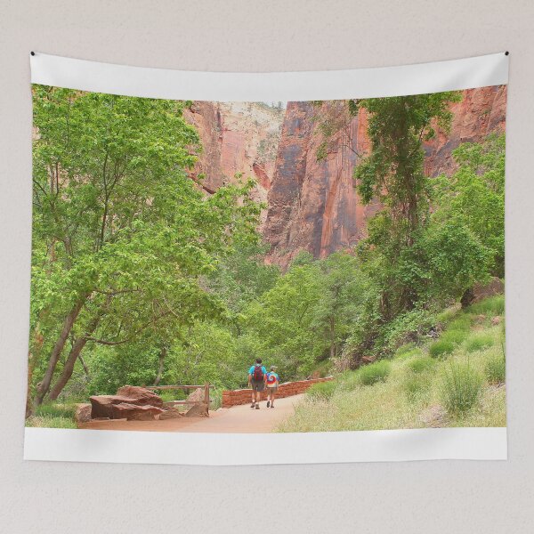 Item preview, Walkers in Zion National Park, Utah designed and sold by FranWest.