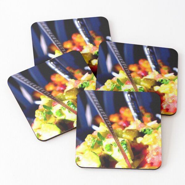 Item preview, MAHABA 3 Moroccan salad Essaouira tomato pepper avocado coriander onion vegetables restaurant sun designed and sold by dragonemma.