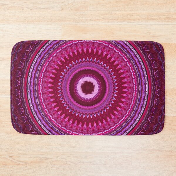 Item preview, Amethyst Simplistic Traditional Kaleidoscopic Mandala - Vertical Format HD Digital Render designed and sold by Dator-Abstracts.