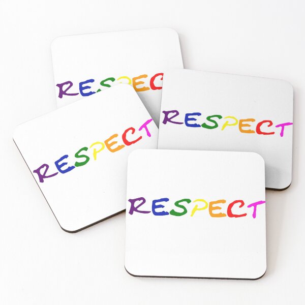 Item preview, RESPECT LGBT FLAG designed and sold by JMPrint.