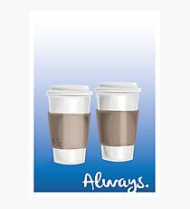 ALWAYS - a Castle celebration (with coffee) Photographic Print