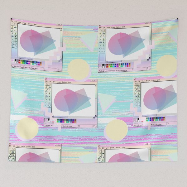 Item preview, Cute Glitch Vaporwave designed and sold by ssydneyart.