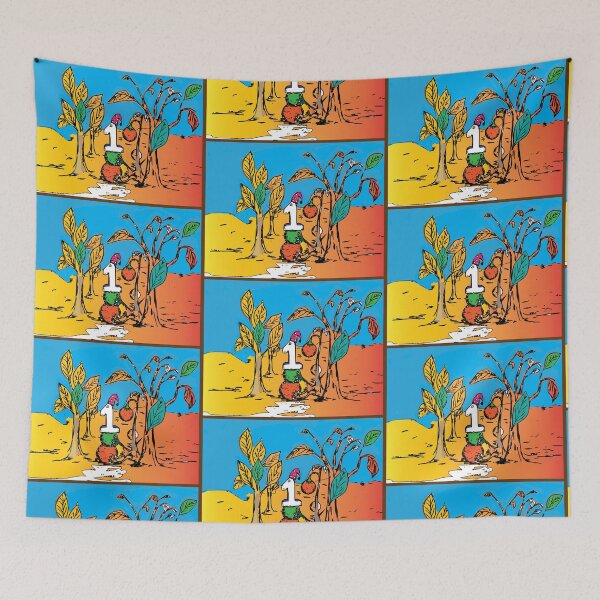 Item preview, Number One Birthday, TeresaTown at Redbubble 2020 designed and sold by Mark Stansberry.