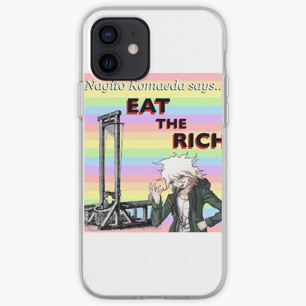 eat the rich iPhone Soft Case