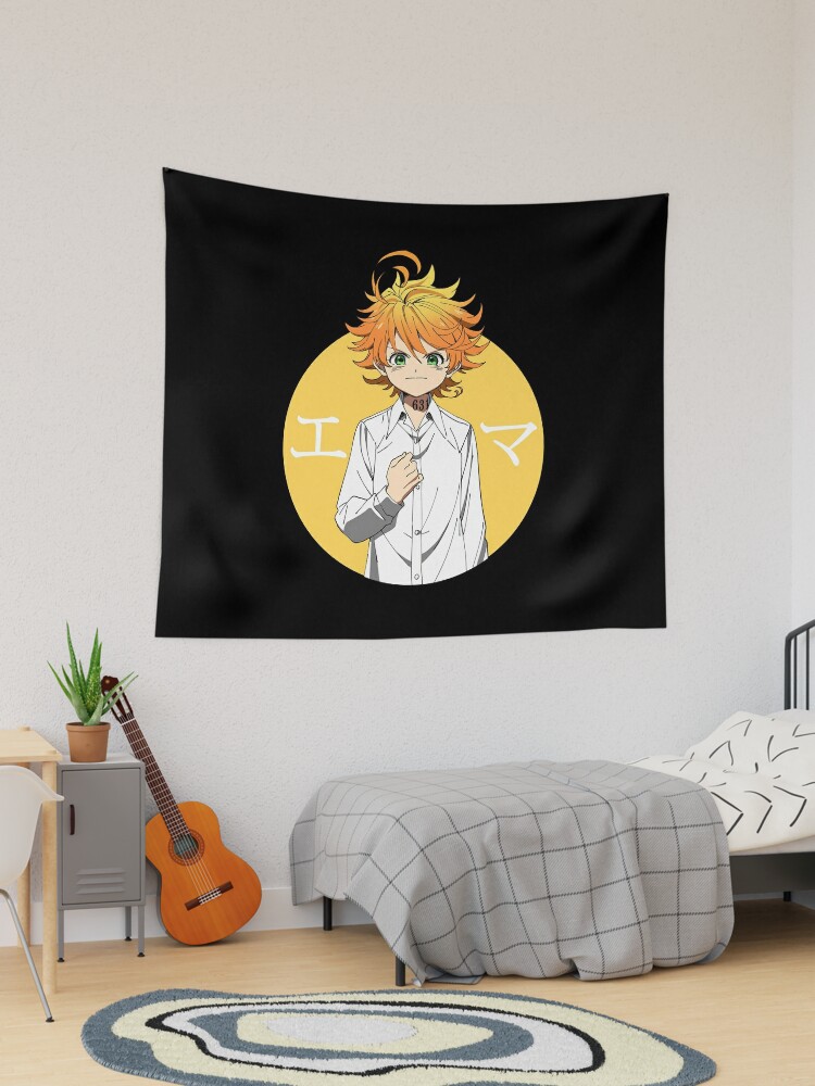 Emma The Promised Neverland Circle Anime Tapestry for Sale by kino-san