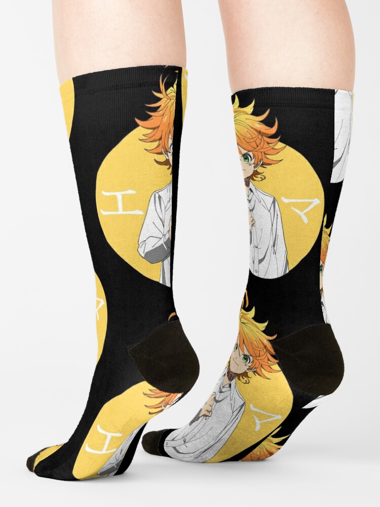 Emma Socks The Promised Neverland Custom Anime Socks Mix Manga - AnimeBape