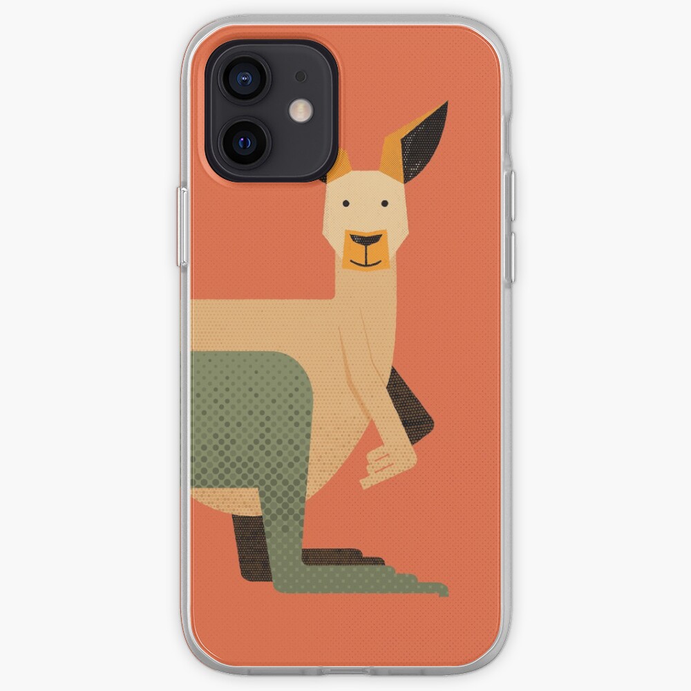"Whimsy Kangaroo" iPhone Case & Cover by printedsparrow Redbubble
