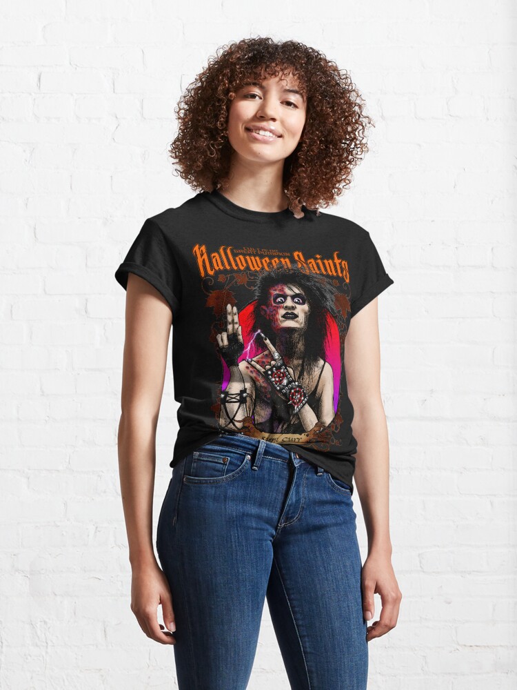 Alternate view of Halloween Saints: Sammi Curr Classic T-Shirt