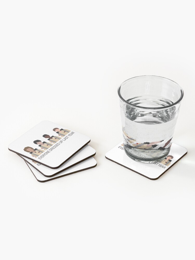 Alternate view of Stranger things ghostbusters Coasters (Set of 4)