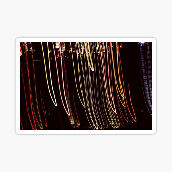 Beaded Curtain Sticker
