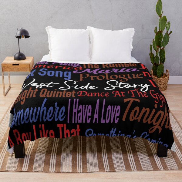 Item preview, West Side Story Song Titles designed and sold by broadwaycantdie.