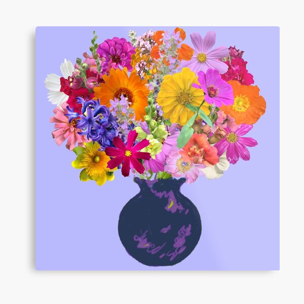 First day of spring bouquet by Tea with Xanthe Metal Print