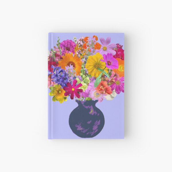 First day of spring bouquet by Tea with Xanthe Hardcover Journal