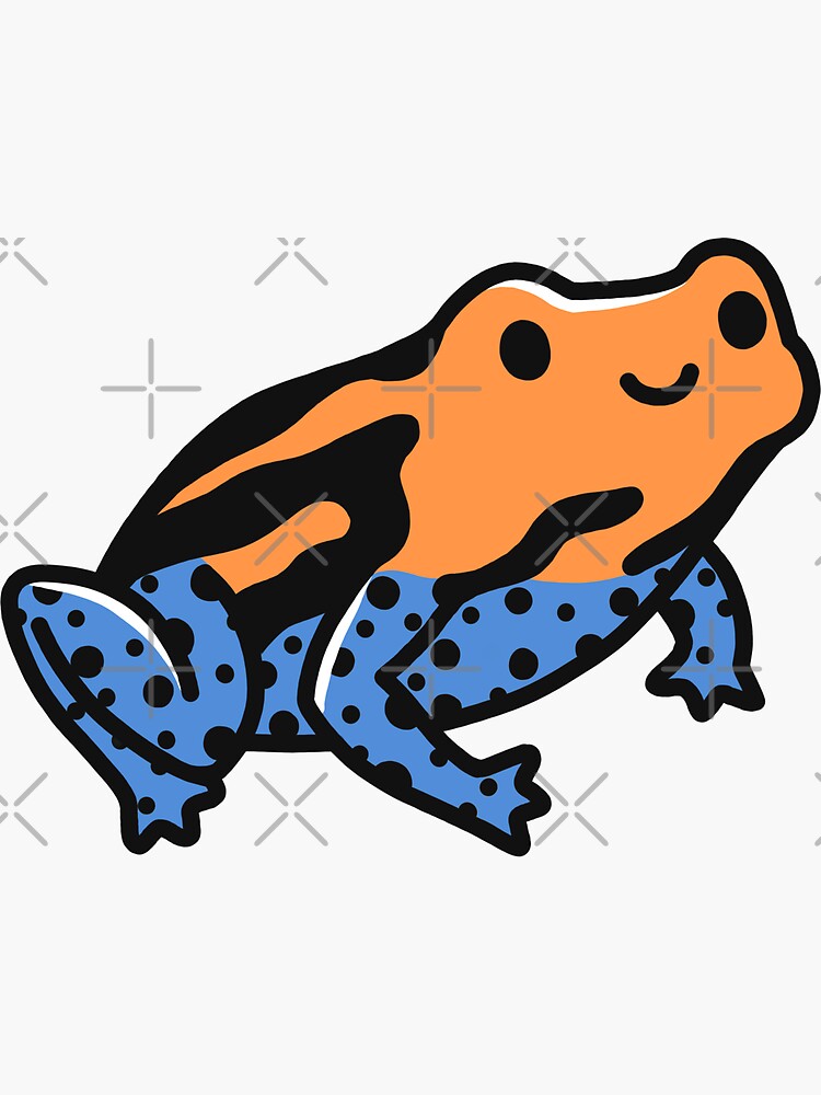 Frog Sticker Pack, Frog Stickers, Dart Frog Stickers, Poison Dart Frog  Stickers, Dart Frog Sticker, Frog Sticker, Dart Frogs, Frog Stuff 