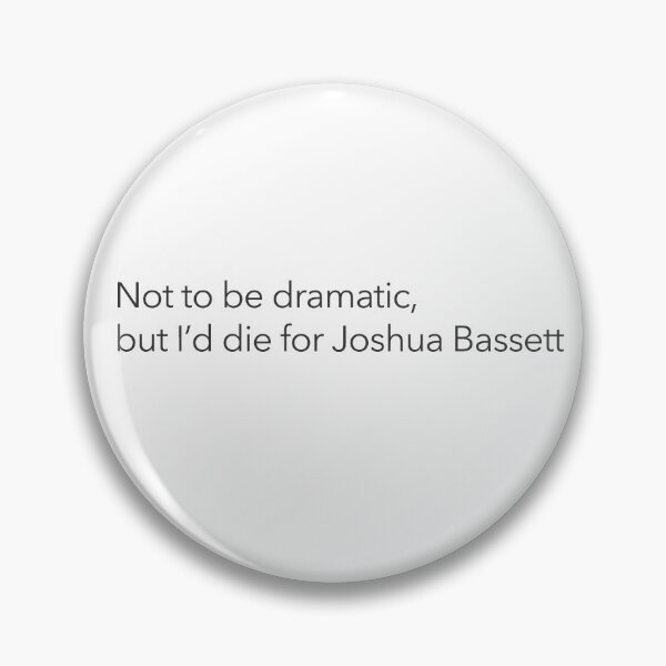 Item preview, I'd die for Joshua Bassett designed and sold by joannaavitto.