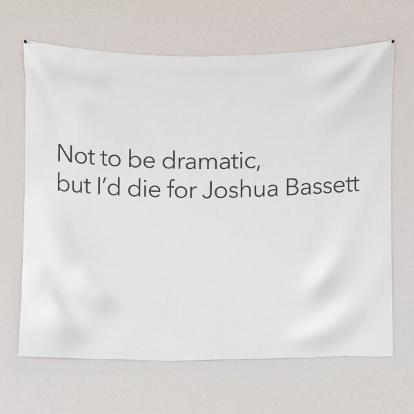 Item preview, I'd die for Joshua Bassett designed and sold by joannaavitto.