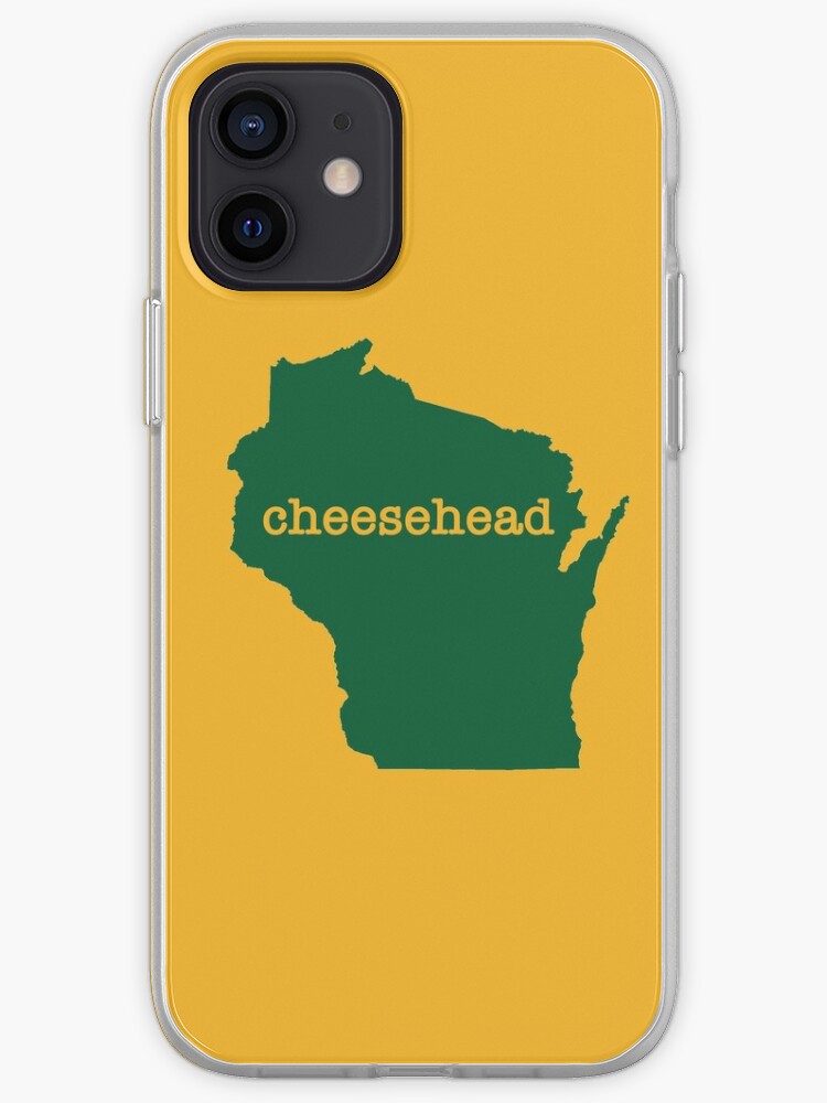 Wisconsin Green Bay Packers Cheesehead Iphone Case Cover By Marenmisner Redbubble