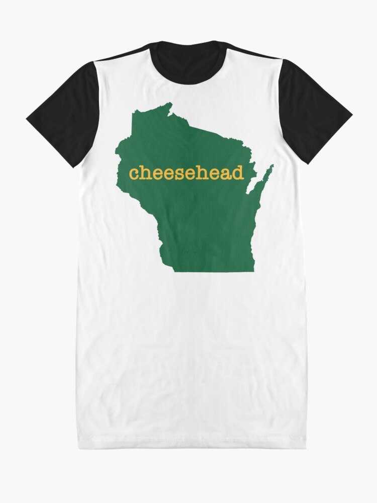 Wisconsin Green Bay Packers Cheesehead Sticker for Sale by Maren