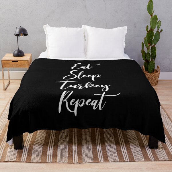 Item preview, Eat Sleep Turkey Repeat - Thanksgiving - Fall - Thankful - Thanksgiving Gift - Funny Thanksgiving designed and sold by Rainwater Merch.