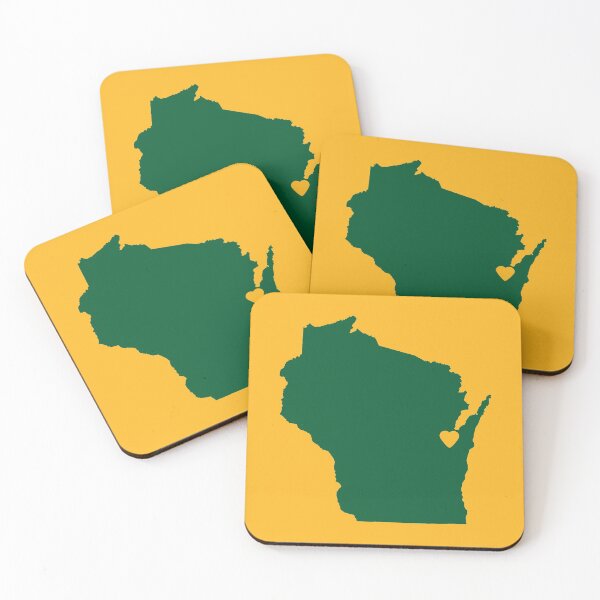 Item preview, Wisconsin Green Bay Green and Gold designed and sold by Maren Misner.