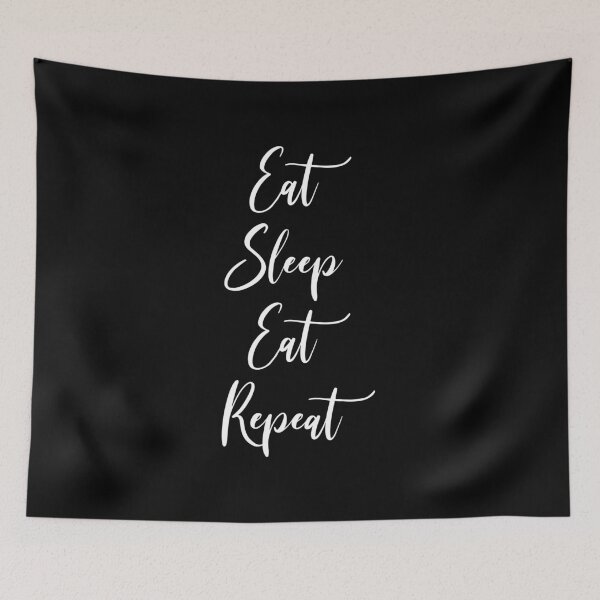 Item preview, Eat Sleep Eat Repeat - Thanksgiving - Fall - Thankful - Thanksgiving Gift - Funny Thanksgiving designed and sold by Rainwater Merch.