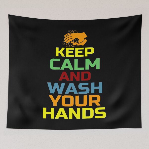 Item preview, Keep Calm and Wash Your Hands. designed and sold by marosharaf.