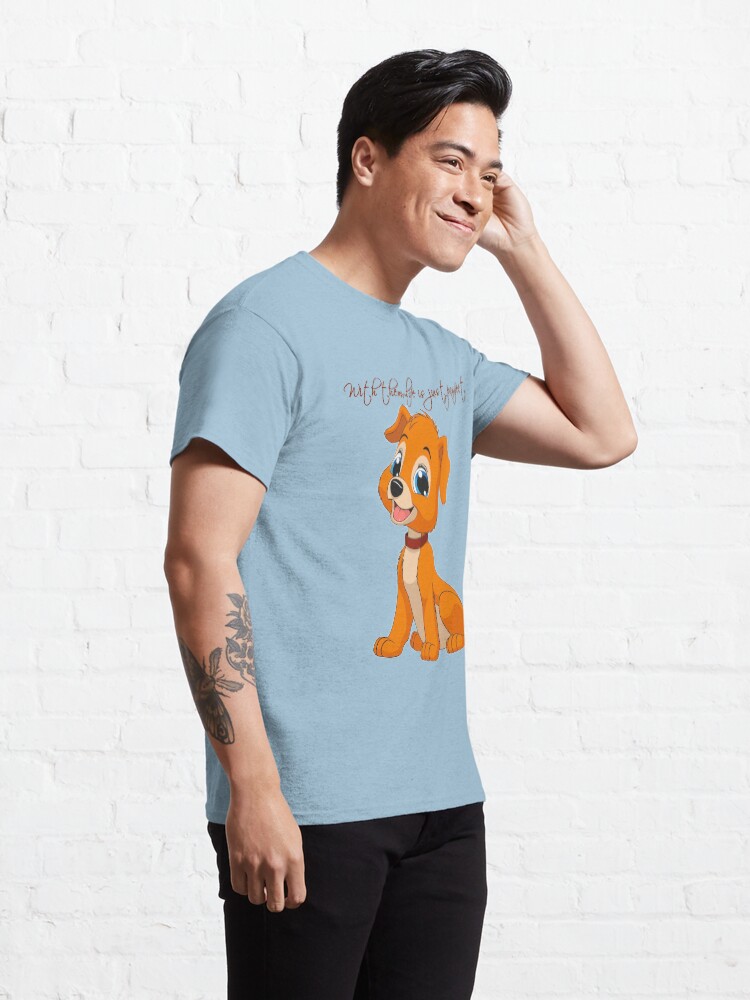 Alternate view of With Them, Life Is Just Pawfect Classic T-Shirt