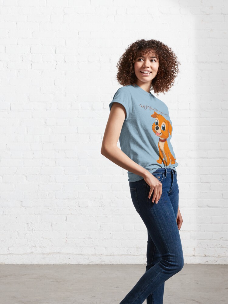 Alternate view of With Them, Life Is Just Pawfect Classic T-Shirt