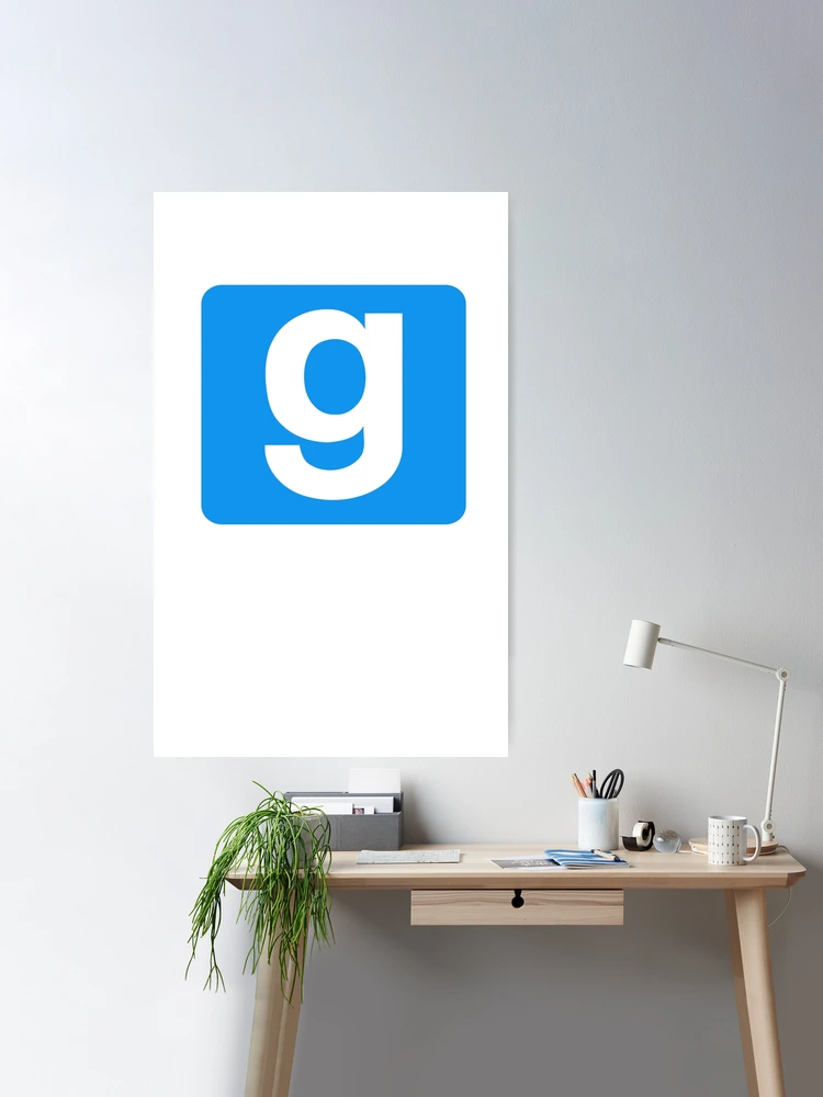 Garry's Mod Logo Poster for Sale by Maxtown